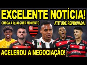 Excelente notícia para o Flamengo: negociação acelerada para venda e apresentação de Michael