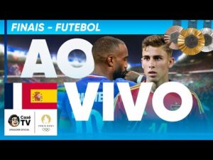 Final do futebol masculino: França vs Espanha | Olimpíadas Paris 2024 | Jogo completo