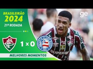 Fluminense vence Bahia por 1 a 0 - Melhores Momentos - Rodada 21 Brasileirão 2024