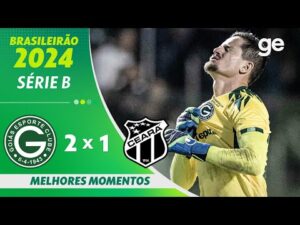 Goiás vence Ceará por 2 a 1 na 20ª rodada do Brasileirão Série B 2024