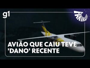 Investigação mostra que avião passou por manutenção após identificação de 'dano estrutural' em cruzamento de dados | FANTÁSTICO