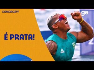 Isaquias Queiroz conquista medalha de prata com final emocionante na prova de C1 1000m nas Olimpíadas de 2024