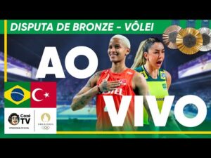 JOGO COMPLETO Brasil vs Turquia: Vôlei Feminino Disputa de Bronze - Olimpíadas Paris 2024