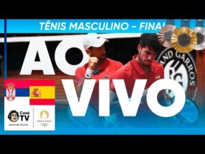 Jogo Completo da Final Masculina de Tênis entre Djokovic e Alcaraz nas Olimpíadas de Paris 2024