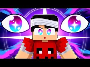 P3DRU descobre que tem olhos de deuses no Minecraft e revela sua nova habilidade