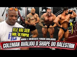 Ronnie Coleman avaliou o Balestrin, Horse e Menegate no CT RC e declarou: 'Ele vai ser Mr. Olympia'