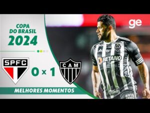 SÃO PAULO 0 X 1 ATLÉTICO-MG | MELHORES MOMENTOS | QUARTAS DE FINAL COPA DO BRASIL | ge.globo