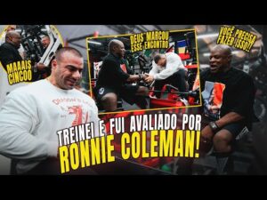 TREINO E AVALIAÇÃO COM RONNIE COLEMAN 8x MR. OLYMPIA! | RAFAEL BRANDÃO