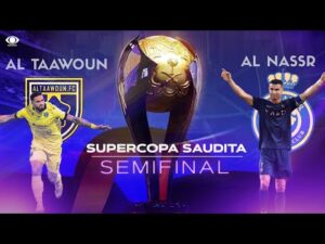 Transmissão ao vivo da partida entre Al Taawoun e Al Nassr na semifinal da Supercopa Saudita