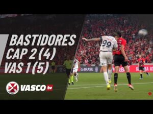 Bastidores da emocionante partida entre Athletico PR e Vasco