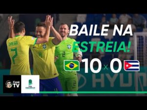 Brasil 10 x 0 Cuba | Melhores Momentos da 1ª Rodada da Copa do Mundo FIFA de Futsal 2024