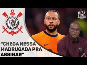 Depay chega na madrugada para assinar com o Corinthians, segundo Paulo Sérgio