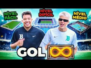 Desafio do Gol Infinito: a cada rodada a dificuldade aumenta!