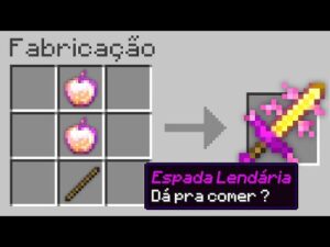 Descobrindo as novas espadas lendárias do Minecraft e seus poderes