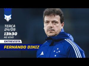 Entrevista exclusiva ao vivo com Fernando Diniz no Cruzeiro