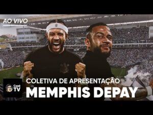 Evento completo: Apresentação de Memphis Depay como novo reforço do Corinthians