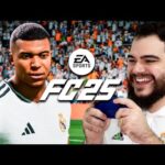 Experimentando o novo jogo de futebol EA SPORTS FC 25 no PlayStation 5, a última versão do FIFA!