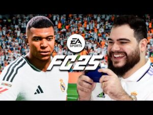 Experimentando o novo jogo de futebol EA SPORTS FC 25 no PlayStation 5, a última versão do FIFA!