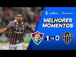 Fluminense vence Atlético Mineiro por 1 a 0 na CONMEBOL Libertadores 2024 no Paramount Plus Brasil