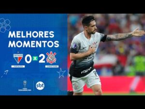 Fortaleza 0 x 2 Corinthians - Melhores momentos | Copa Sul-Americana 2024