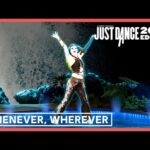 Get ready to dance with Just Dance 2025 Edition featuring 'Whenever, Wherever' by Shakira