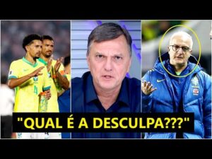 Mauro Cezar critica a Seleção Brasileira por ser mal treinada e opina sobre Dorival