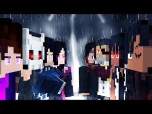 O reencontro dos personagens no mundo de Minecraft: A Jornada 2