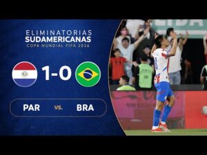 PARAGUAY vs. BRASIL [1-0] | RESUMEN COMPLETO | ELIMINATORIAS SUDAMERICANAS | FECHA 8