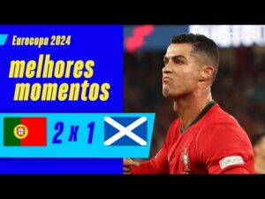 Portugal 2 x 1 Escócia | Melhores Momentos da partida pela Eurocopa 2024 transmitida pela Sportv