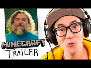 Saiu o trailer oficial do filme do Minecraft! 😂😂