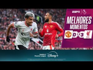 Salah e Luis Díaz brilham e Liverpool vence o Manchester United na Premier League