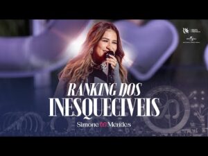 Simone Mendes apresenta um ranking dos inesquecíveis em seu DVD Cantando Sua História