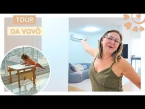 Tour completo do novo apartamento da vovó Nete com Flávia Calina