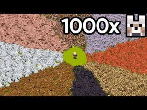 Capturando e treinando 1000 novos lobos no Minecraft Survival