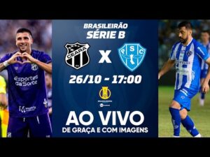 Ceará vs Paysandu: Jogo completo do Brasileirão Série B 2024