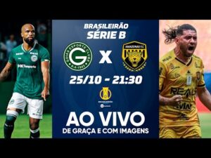 Jogo completo: Goiás x Amazonas pela Série B 2024