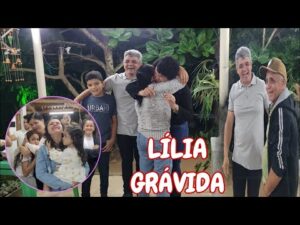 Lilia anuncia sua gravidez e emociona a família