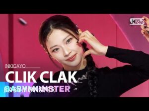 BABYMONSTER (베이비몬스터) performing CLIK CLAK at 인기가요 inkigayo 20241110