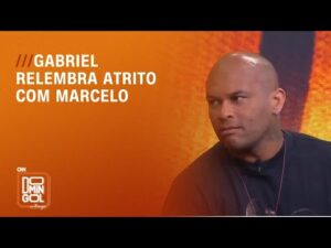 Gabriel relembra atrito com Marcelo durante entrevista no programa DOMINGOL